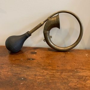 Vintage Brass Car Horn